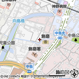 兵庫県姫路市飾磨区玉地86-5周辺の地図