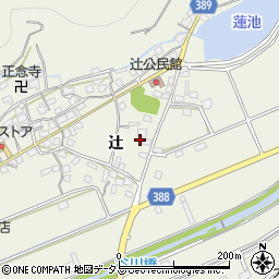 兵庫県加古川市西神吉町辻296周辺の地図