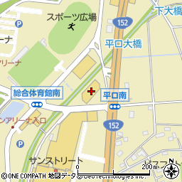静岡県浜松市浜名区平口2882周辺の地図