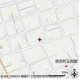 静岡県浜松市中央区根洗町313周辺の地図