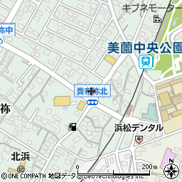 日管株式会社　浜北営業所周辺の地図