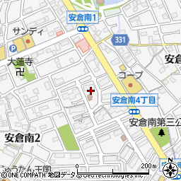 兵庫県宝塚市安倉南周辺の地図