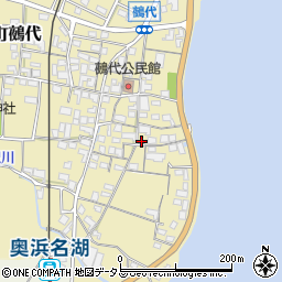 静岡県浜松市浜名区三ヶ日町鵺代580周辺の地図