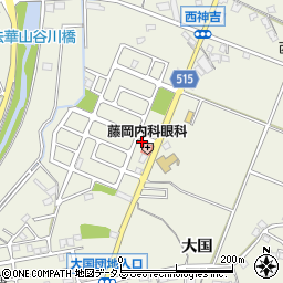 兵庫県加古川市西神吉町大国670周辺の地図