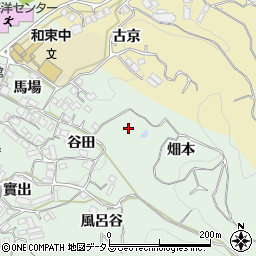 京都府相楽郡和束町釜塚畑本周辺の地図