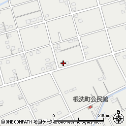 静岡県浜松市中央区根洗町309周辺の地図