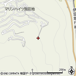 静岡県賀茂郡東伊豆町白田1717周辺の地図