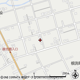 静岡県浜松市中央区根洗町388周辺の地図