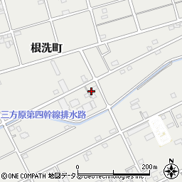 静岡県浜松市中央区根洗町1088周辺の地図