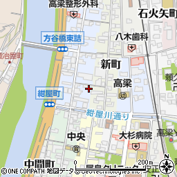 岡山県高梁市本町55周辺の地図