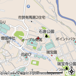 兵庫県神戸市北区有馬町450周辺の地図