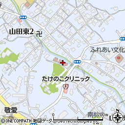 小川公民館周辺の地図