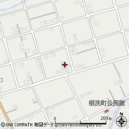 静岡県浜松市中央区根洗町316周辺の地図