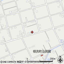 静岡県浜松市中央区根洗町307周辺の地図
