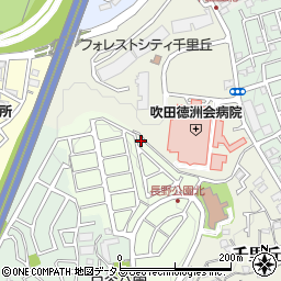 大阪府吹田市長野東29-20周辺の地図