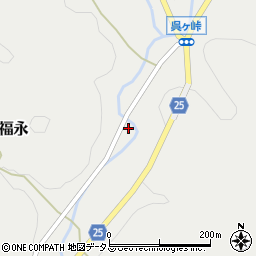 広島県神石郡神石高原町福永1425-5周辺の地図