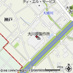 静岡県榛原郡吉田町神戸1235周辺の地図