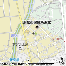 静岡県浜松市浜名区平口1609周辺の地図