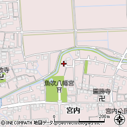 兵庫県姫路市網干区宮内226-9周辺の地図