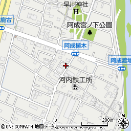 兵庫県姫路市飾磨区阿成渡場261周辺の地図