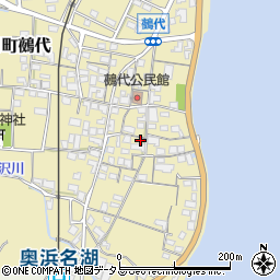 静岡県浜松市浜名区三ヶ日町鵺代544周辺の地図