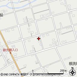 静岡県浜松市中央区根洗町387周辺の地図