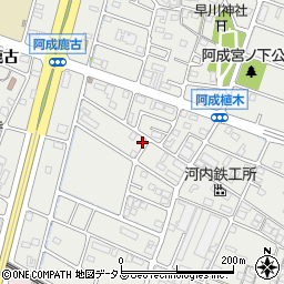 兵庫県姫路市飾磨区阿成渡場191周辺の地図