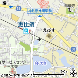 兵庫県三木市君が峰町5-39周辺の地図