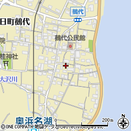 静岡県浜松市浜名区三ヶ日町鵺代533周辺の地図