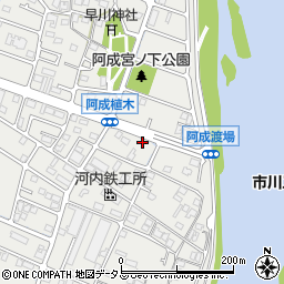 兵庫県姫路市飾磨区阿成渡場275周辺の地図