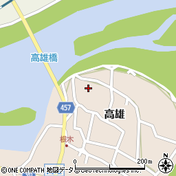 兵庫県赤穂市高雄1736周辺の地図