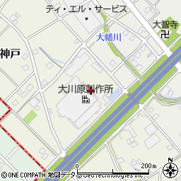 静岡県榛原郡吉田町神戸1250周辺の地図