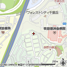 大阪府吹田市長野東27-62周辺の地図