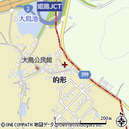 兵庫県姫路市的形町的形4207周辺の地図