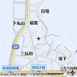 愛知県西尾市西幡豆町周辺の地図