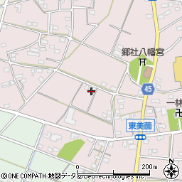 静岡県浜松市浜名区東美薗761周辺の地図