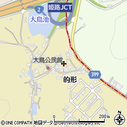 兵庫県姫路市的形町的形4204周辺の地図
