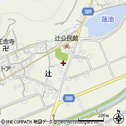 兵庫県加古川市西神吉町辻298周辺の地図