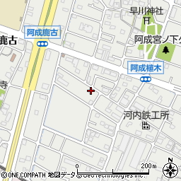 兵庫県姫路市飾磨区阿成渡場188周辺の地図