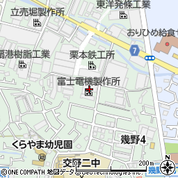 富士電機製作所周辺の地図