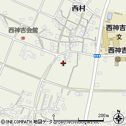 兵庫県加古川市西神吉町西村197周辺の地図