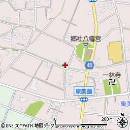 静岡県浜松市浜名区東美薗791周辺の地図