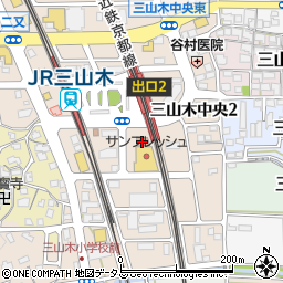 京田辺市立　南部まちづくりセンター周辺の地図