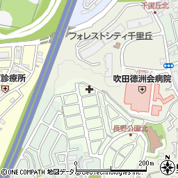 大阪府吹田市長野東27-67周辺の地図