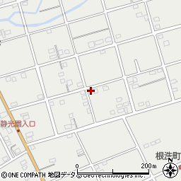 静岡県浜松市中央区根洗町320周辺の地図