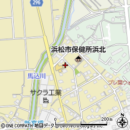 静岡県浜松市浜名区平口1607周辺の地図