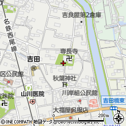 愛知県西尾市吉良町吉田斉藤久100周辺の地図