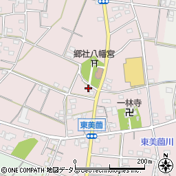 静岡県浜松市浜名区東美薗784周辺の地図