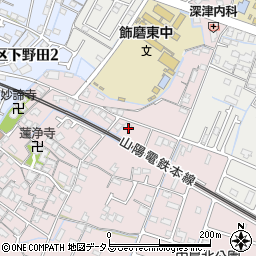 兵庫県姫路市飾磨区中島925周辺の地図