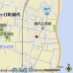 静岡県浜松市浜名区三ヶ日町鵺代周辺の地図